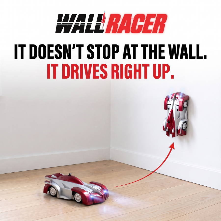 WallRacer wall-climbing RC car